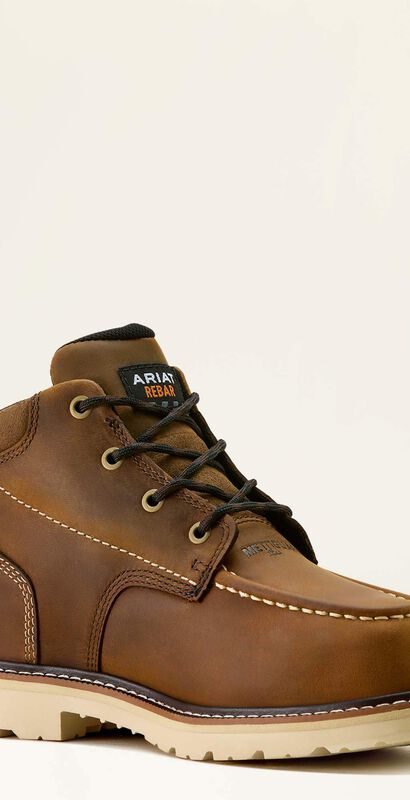 Rebar Lift Chukka MetGuard Composite Toe Work Boot Medial